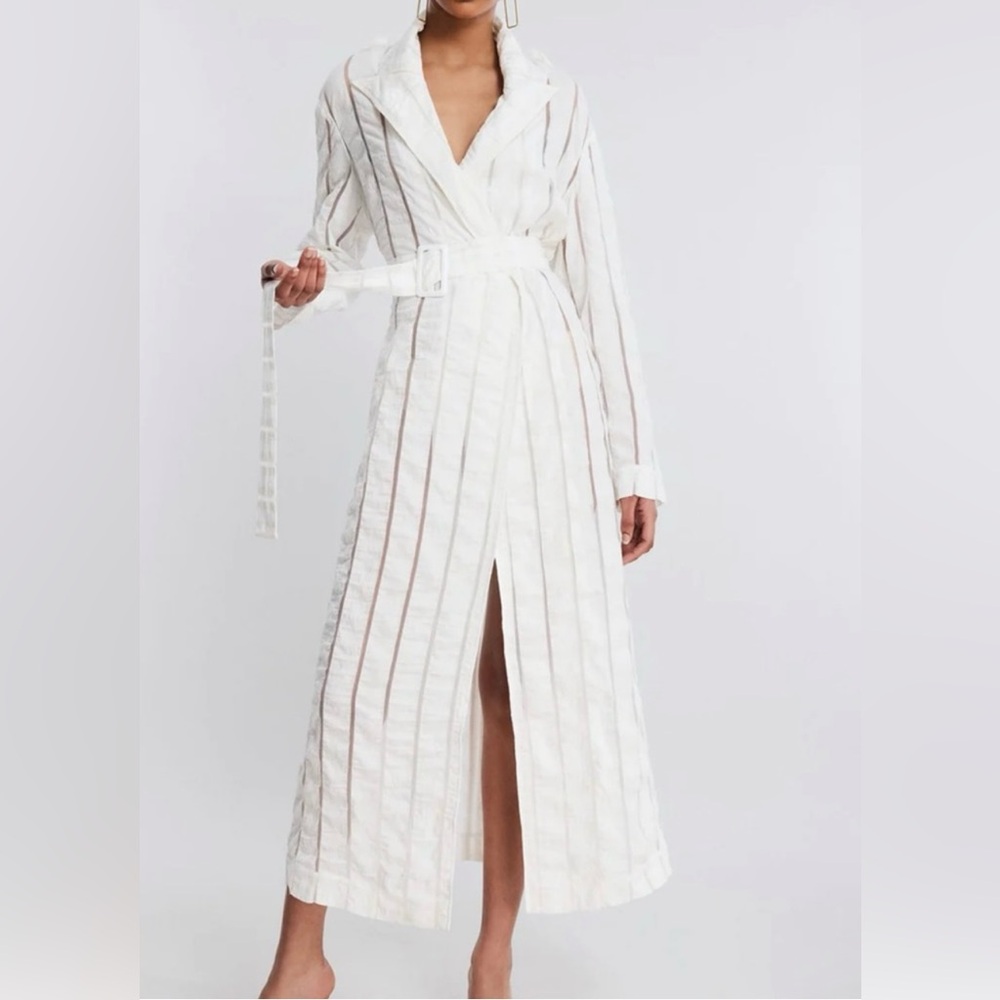 NWT- BCBG MAXAZRIA Belted Trench Coat